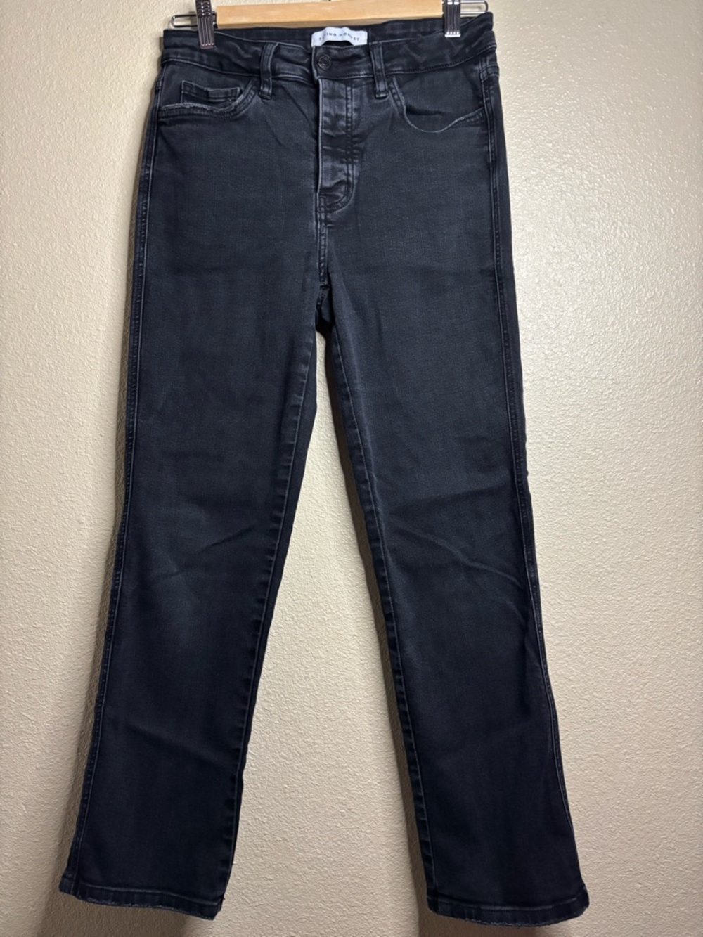 Flying Monkey Black Straight-Leg Jeans